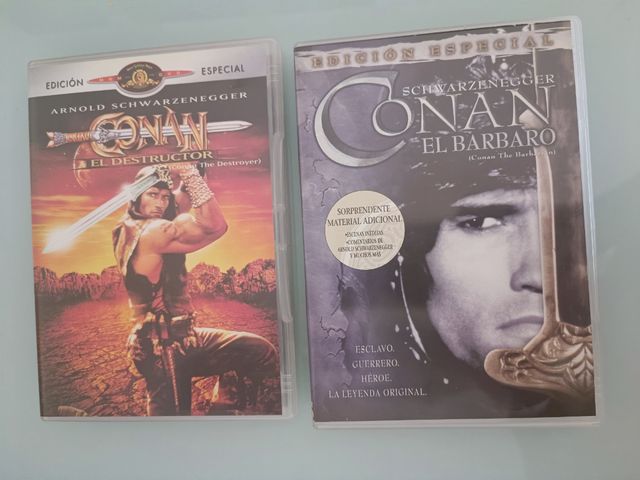 Dvd Conan el barbaro+Conan el destructor