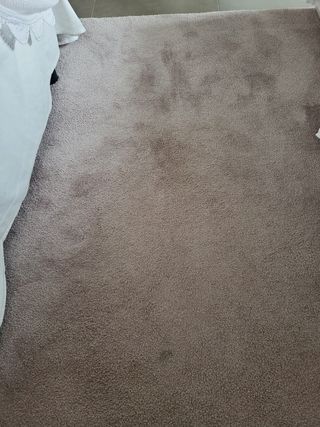 Alfombra malva Efecto Seda