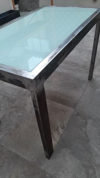 mesa estilo industrial