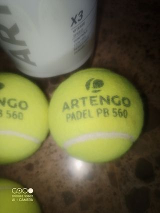 Pelotas de tenis/pádel para reducir el reuido.