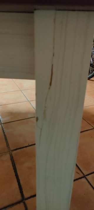 Mesa comedor ampliable + 4 sillas