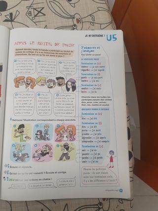 Libro francés 2 ESO Santillana