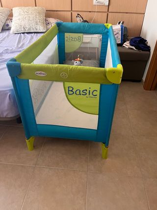 Cuna de viaje plegable