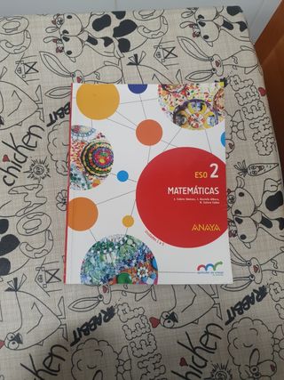 libros Matemáticas 2 ESO Anaya