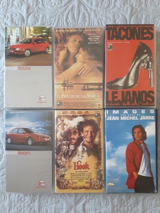 VHS Películas y Vídeo Clips