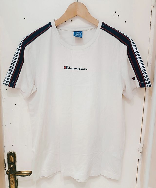 Camiseta deportiva Champion blanca 😎