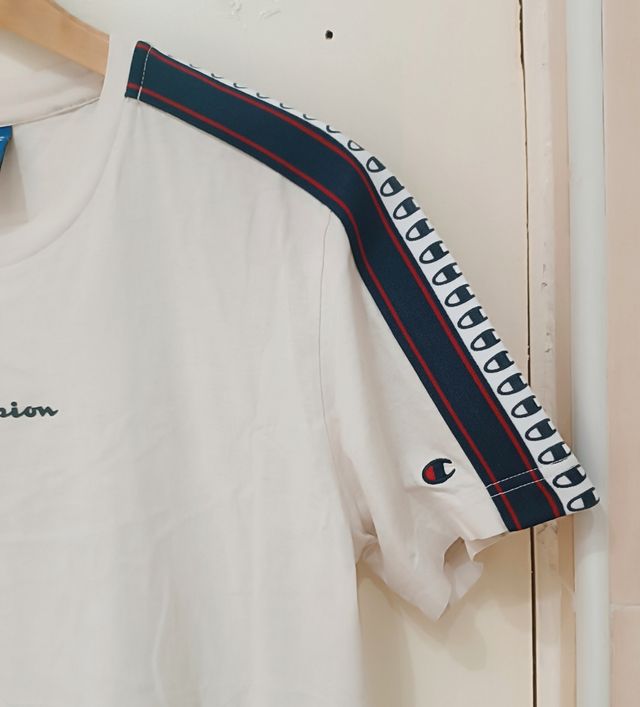 Camiseta deportiva Champion blanca 😎