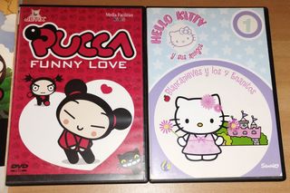 Los divertidos viajes de Pucca vol 2 y 2 DVDs