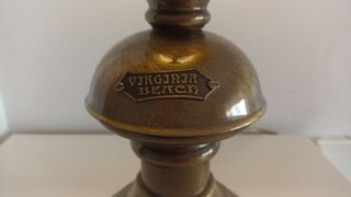 Lámpara de sobremesa rústica, Virginia Beach