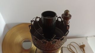 Lámpara de sobremesa rústica, Virginia Beach