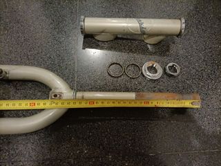 Orquilla bicicleta de paseo ciudad