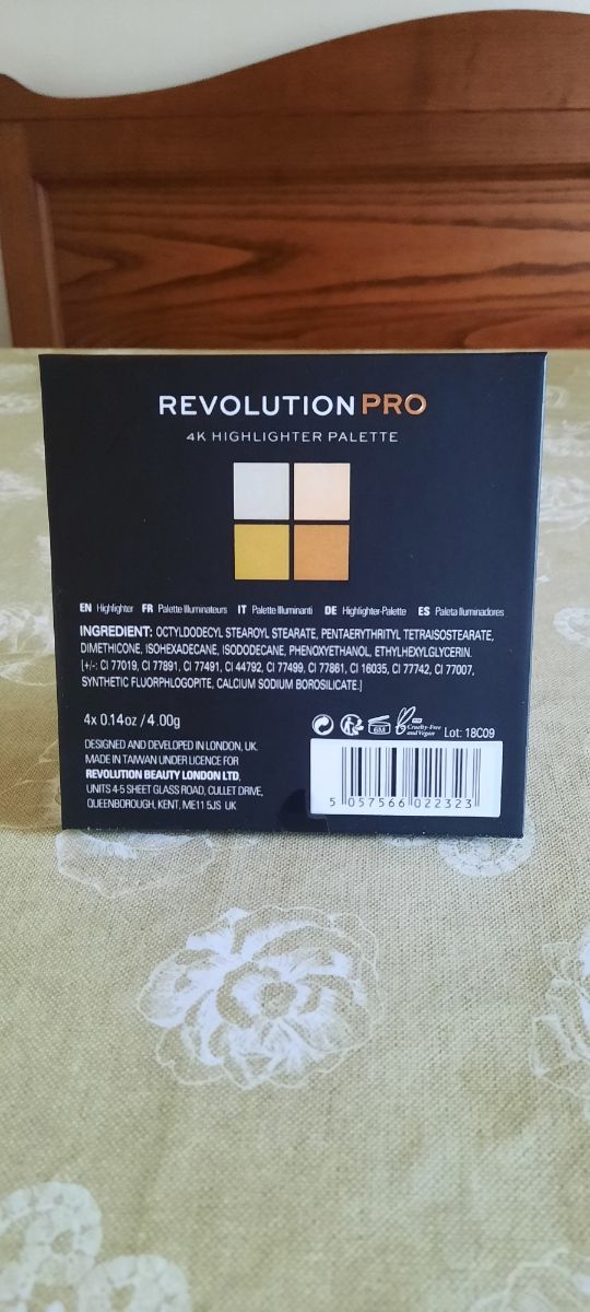 Revolution Pro palette glow