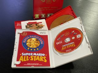 super mario all stars 25 aniversario wii