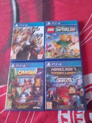 Juegos de ps4 