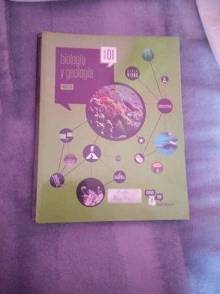 LIBRO de TEXTO BIOLOGIA 1° BACHILLERATO