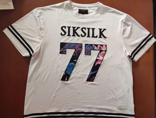 Camiseta marca Siksilk por Steve Aoki ed. limit. M