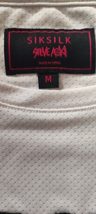 Camiseta marca Siksilk por Steve Aoki ed. limit. M