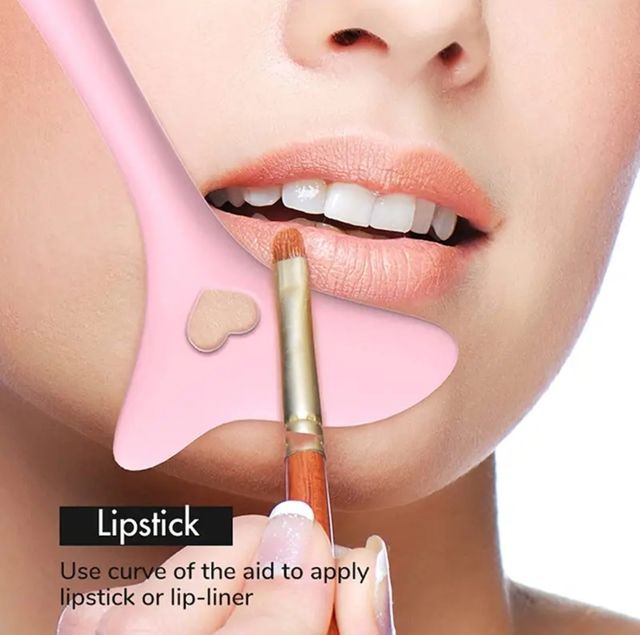 Plantilla delineador ojos y labios