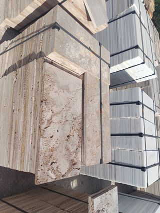 200 metros travertino al corte