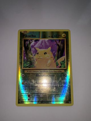 Carta Pokémon Pikachu (IT)