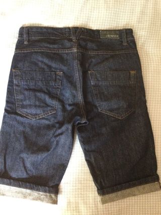 vaquero, pantalón, bermuda corto SPRIGFIELD hombre
