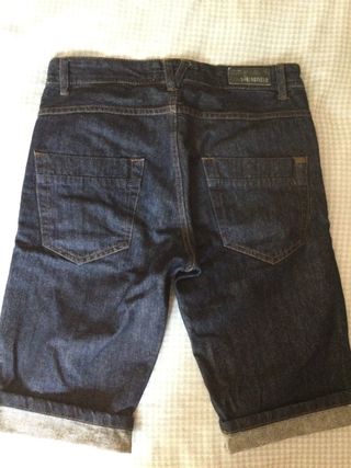vaquero, pantalón, bermuda corto SPRIGFIELD hombre