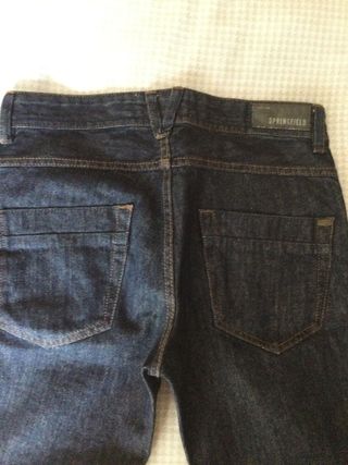 vaquero, pantalón, bermuda corto SPRIGFIELD hombre