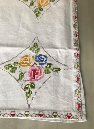 Mantel decorativo mesa redonda