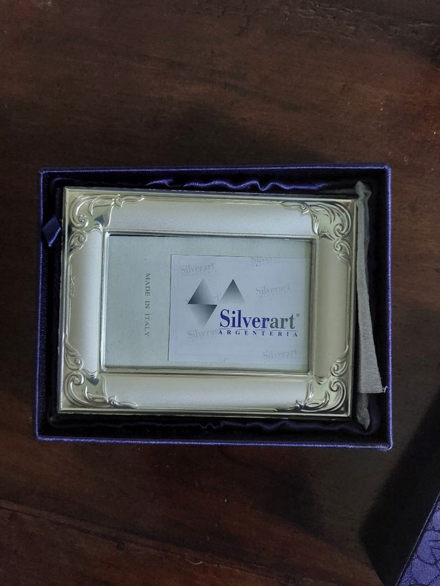 cornice argento