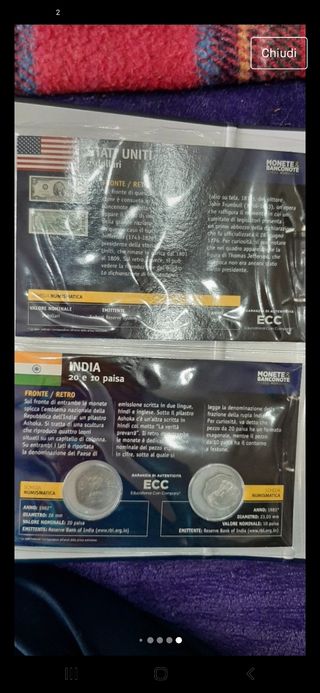 Collezione Hachette Monete e banconote del mondo