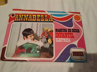 Máquina de coser eléctrica Anabella Años 70 Eureka
