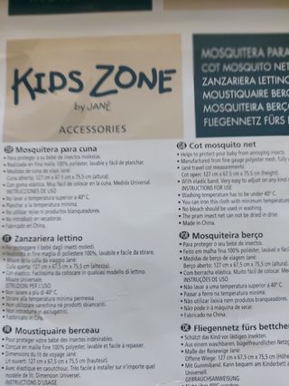 Mosquitera cuna grande