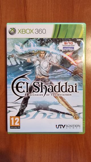 🔴 EL SHADDAI XBOX 360 COMPLETO PAL ESP COMO NUEVO