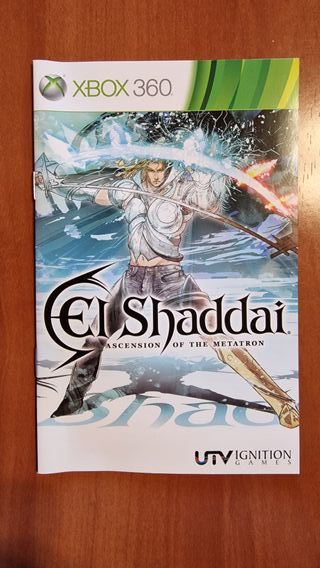 🔴 EL SHADDAI XBOX 360 COMPLETO PAL ESP COMO NUEVO