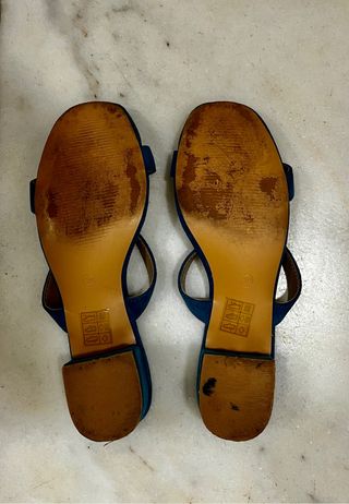 Sandalias turquesa 39