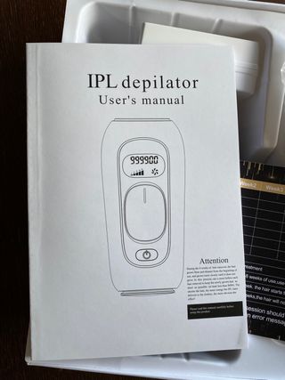 Depiladora luz pulsada