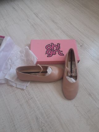 Bailarinas piel n° 32 SIN ESTRENAR