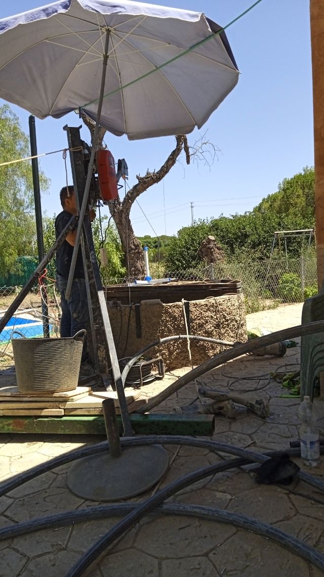 limpieza de pozos de agua