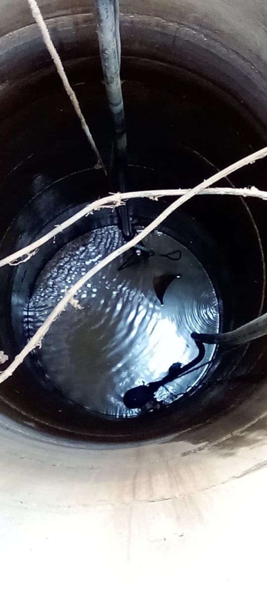 limpieza de pozos de agua