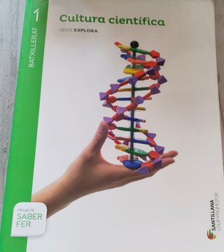 Libro cultura científica 1o bachillerato