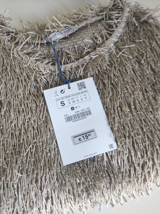 Camiseta de TRF (Zara) talla S