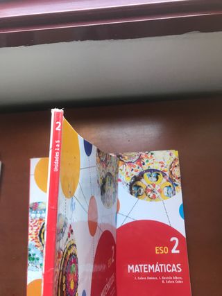 Libros escolares de matemáticas 