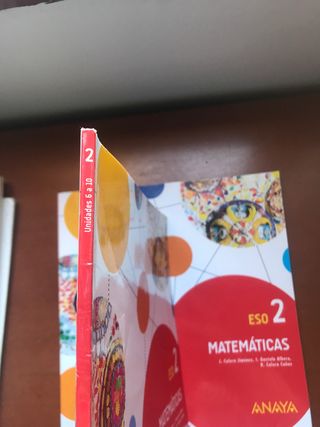 Libros escolares de matemáticas 
