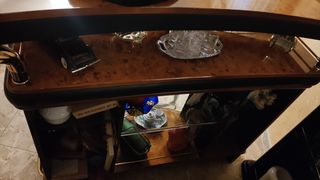 Barra de bar/Mueble bar con taburetes