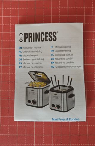 Mini Friggitrice e Macchina per Fonduta Princess