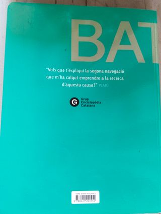 Libro filosofía primero de bachillerato