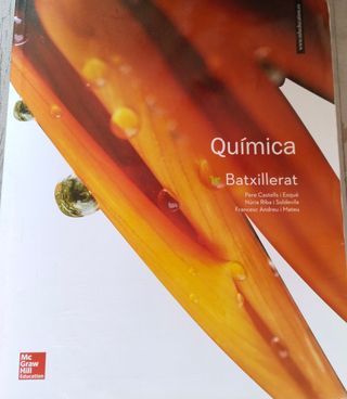 Libro de química primero bachillerato