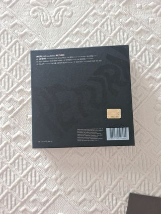 IKON - 2nd Album. Return (Black) Con 2 PHOTOCARDS