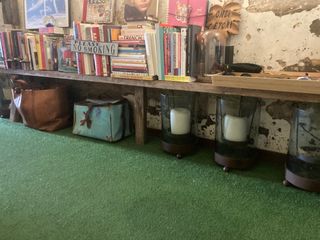 Banco  de madera antiguo.