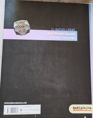 Libro matemáticas primero bachillerato